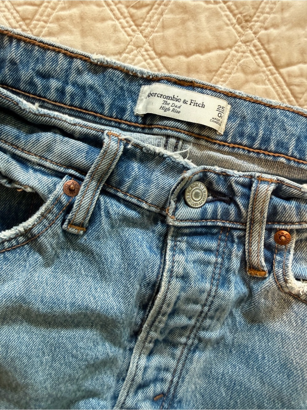 Abercrombie Ripped Jeans - Picture 2 of 3